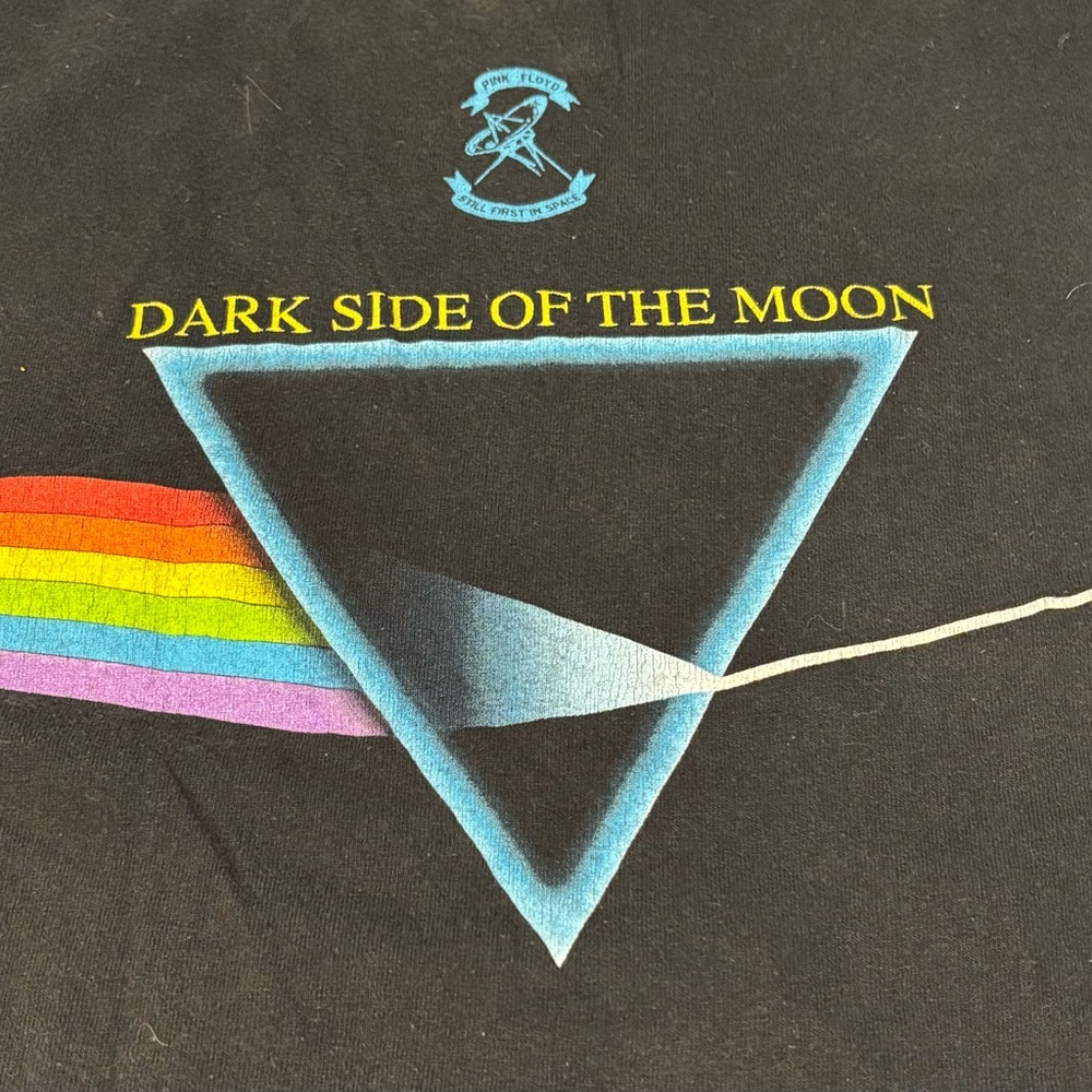 Pink Floyd Vintage 90’s Dark Side of the Moon shirt size XL - Picture 6 of 7